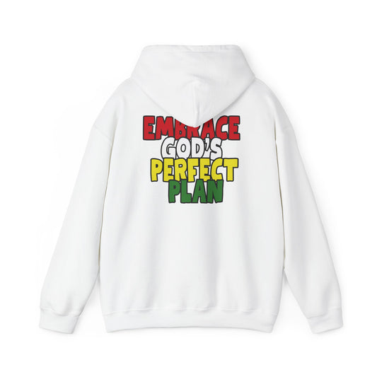 Embrace God's Perfect Plan Hooded Sweatshirt