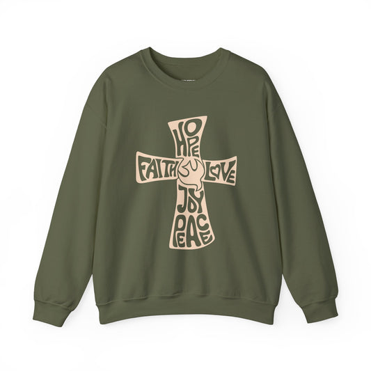 Hope, Faith, Love, Joy and Peace Sweatshirt